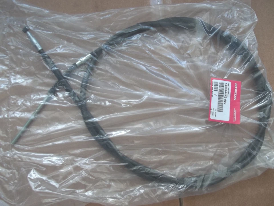 Genuine Honda Foreman Rubicon 500 FA FGA Rear Hand Brake Cable 2001 02 03 2004 - Image 1 of 1