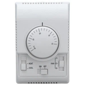 Zentraler Klimathermostat 2-Wege Steuerschalter Klimaanlage 110-220V - Bild 1 von 22