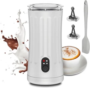 Ovetedot Milk Frother, 4-in-1 Milk Frother Electric, Hot and Cold Foam Maker - Picture 1 of 7