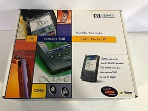 HP Jornada 548 Color Pocket PC Brand New HP Sealed and Unused # F1825A   Look - Picture 1 of 6