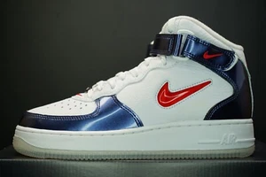 Zapatos de joyería Nike Air Force 1 Mid QS DH5623 101 Día de la Independencia varios tamaños - Imagen 1 de 15