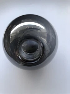 Lampenschirm G9 Ersatz Rauch Chrom Glas Ø100mm Gewinde Glas Loch Ø20mm Opal glas - Bild 1 von 8