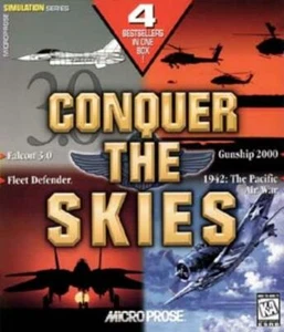 Conquer The Skies: Fleet Defender, 1942 The Pacific Air War PC CD 4 flight games - Picture 1 of 1