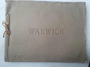 Warwick England - ca. 1919 UK Souvenir Photo Booklet, 16 Illustrationen - Bild 1 von 4