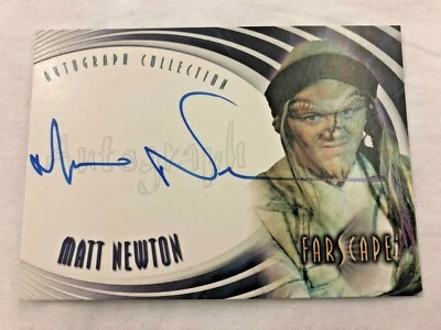 Farscape Season 3 Trading Cards PACK FRESH Autographed Matt Newton as Jothee - Image 1 of 2