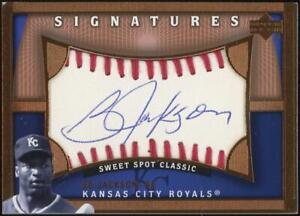 2005 Sweet Spot Classic Signatures #BJ Bo Jackson Autograph