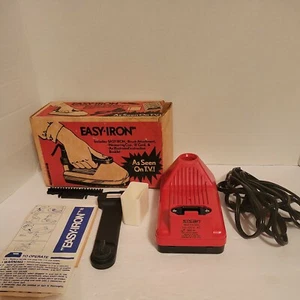 Vintage Easy - Iron 1984 With Box . Red  - Picture 1 of 7