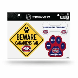 JUEGO DE SÁBANAS MAGNÉTICAS MONTREAL CANADIENS MASCOTA PERRO CUIDADO VENTILADOR - Imagen 1 de 1