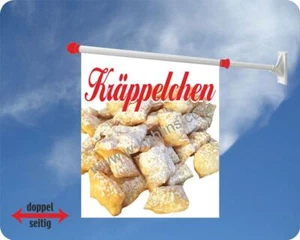 Bandiera, crespo, mercatino di Natale, pasticceria, mutz, torta, dolce, zucchero a velo - Foto 1 di 1