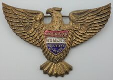 E46, American Women's Voluntary Service Cap Eagle