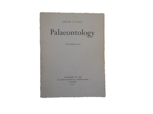 Palaeontology Magazine  Volume 10   Part 3 November 1967 Illustrated with plates - Picture 1 of 2