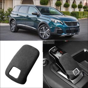 Alcantara Car Gear Shift Knob Sticker Cover Protect shell Trim For Peugeot 5008 - Picture 1 of 10