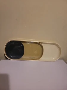 Open Spaces Set of 3 Nesting Trays in Black/Beige, Cream - Picture 1 of 1