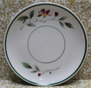 Ferrastone Hand Painted 6 Inch Bread, Butter Dish Flowers Camellia, Japan c-pics - Picture 1 of 8