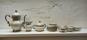 Mitterteich Bavaria Porzellan Kaffee Service 6 Personen 17 Teilig - Bild 1 von 10