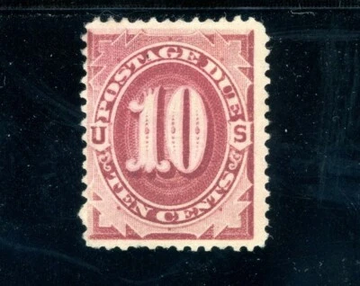 USAstamps Unused FVF US 1891 Postage Due Scott J26 OG MHR SCV $165 - Image 1 of 2