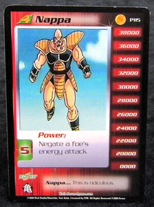 2000 Score Unlimited Dragon Ball Z DBZ CCG TCG Nappa #P115 - Picture 1 of 6