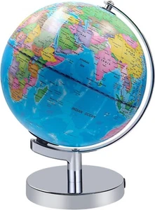 Illuminated World Globe for , Educational Globe with Stand Built in LED Night... - Picture 1 of 8
