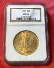 1927 St. Gaudens Liberty $20 Gold Double Eagle NGC MS64 1 Oz Gold