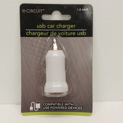 e-Circuit USB CAR CHARGER New Free Shipping - Image 1 of 2