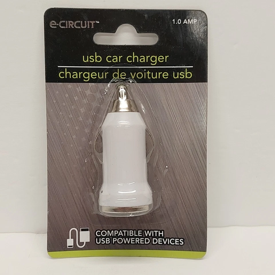 e-Circuit USB CAR CHARGER New Free Shipping - Image 1 of 2