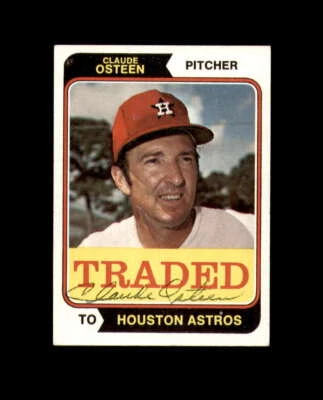 Autógrafo firmado por Claude Osteen 1974 Topps intercambiado Astros de Houston Foto 1 de 2