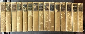 1909 The Works of Oscar Wilde Sunflower Edition 15 Vols w/ Bio Collection - Picture 1 of 24