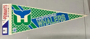 Hartford Whalers Vintage Pennant - Green - Picture 1 of 1