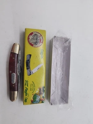 Vintage MX Customs Pocket Knife Miller Bros Woth Box - Image 1 of 3