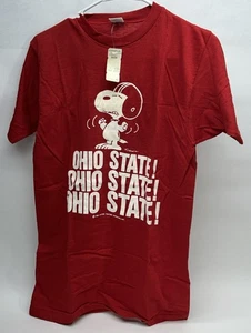 Seltener einzeln genähter Snoopy Ohio State! Ohio State! Ohio State! NOS Größe M - Bild 1 von 20