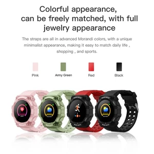 FD68 Smart Sports 0,44" IPS Single-Touchscreen Herzfrequenz/Schlaf CUFL - Bild 1 von 16