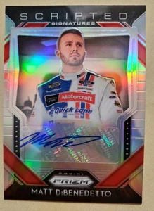 MATT DIBENEDETTO 2020 PANINI PRIZM NASCAR AUTO CARD - Picture 1 of 2