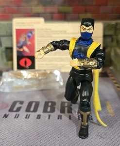 GI JOE ~ DRAGÓN NEGRO 2003 ~ 100% Y TARJETA ANACONDA JOECON ~ ESCORPIÓN MORTAL - Imagen 1 de 6