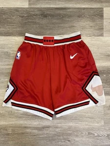 NIKE NBA CHICAGO BULLS BASKETBALL SHORTS - SIZE 40 JUNIOR - Picture 1 of 10