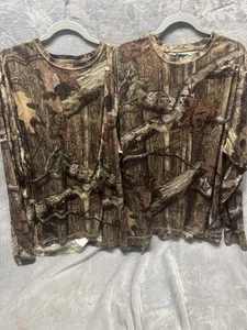 Mossy Oak Break-Up Infinity Para Hombres 2XL Camisa Camuflada Lote Manga Larga Caza Capas - Imagen 1 de 10