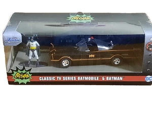 Serie de televisión clásica 1966 Batimóvil y Batman Jada Toys escala 1/32 modelo diecast nuevo en caja - Imagen 1 de 10