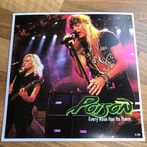 POISON Every Rose Has Its Thorn 45 7" Vinyl Single record with unique Sleeve - Picture 1 of 7