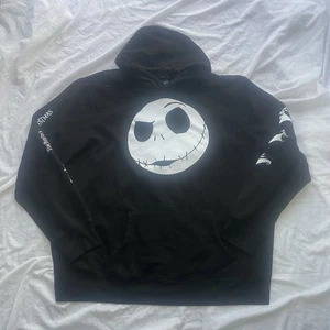 Disney Nightmare Before Christmas Hoodie Herren XXL Schwarz Jack Skellington Grafik - Bild 1 von 7