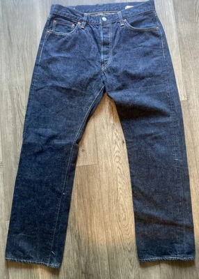 Jeans de mezclilla Sugar Cane Co. ribete índigo japonés 2014 talla 34 Foto 1 de 4