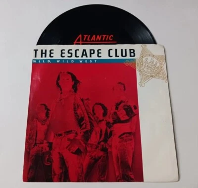 The Escape Club - Wild Wild West / We Can Run 45 - 1988 Atlantic Plays Excellent - Image 1 of 4