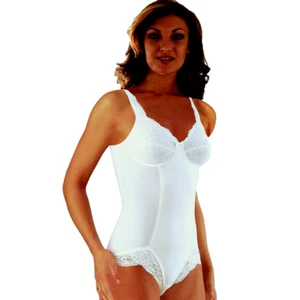 Scudotex Body Gestalter Silhouette Charme kurze Spitze Cup C weiß weiß - Bild 1 von 4