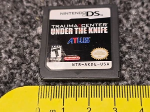 TRAUMA CENTER UNTER DEM MESSER NINTENDO DS 3DS 2DS XL SPIELPATRONE ORIGINAL NTSC - Bild 1 von 2