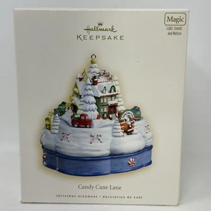 Hallmark Keepsake Ornament Candy Cane Lane Magic Light Sound & Motion 2007 - Picture 1 of 1
