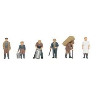 Bachmann 36-414 - 1940/50's Livestock Farming Figures - OO Gauge - Picture 1 of 1
