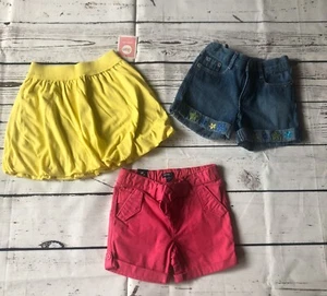 Girls Shorts And Skirt Lot Circo Gap Gymboree 3 Pieces Size 4 H2 - Picture 1 of 7