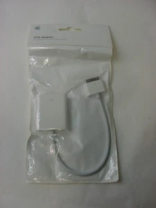 NEW - GENUINE APPLE VGA ADAPTER FOR IPAD IPHONE IPAD TOUCH A1368 - Picture 1 of 4