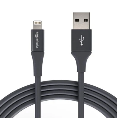 Amazon Basics MFi-Certified 10 Foot Lightning to USB-A Cable for Apple Brand New - Image 1 of 4