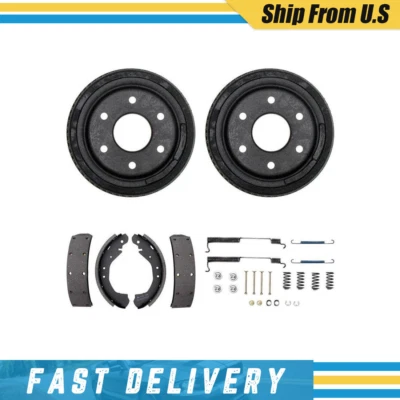 Tambores traseros zapatas y herrajes kit de resorte para Chevrolet Blazer 1992-1994 freno de 10" Foto 1 de 4