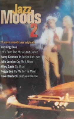 Jazz Moods 2 Cassette.1994 Telstar STAC 2740.Nat King Cole/Miles Davis/US3/Omar+ - Image 1 of 4