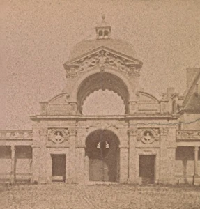 Fontainebleau Baptisterium Frankreich altes Stereo Foto 1890 - Bild 1 von 3